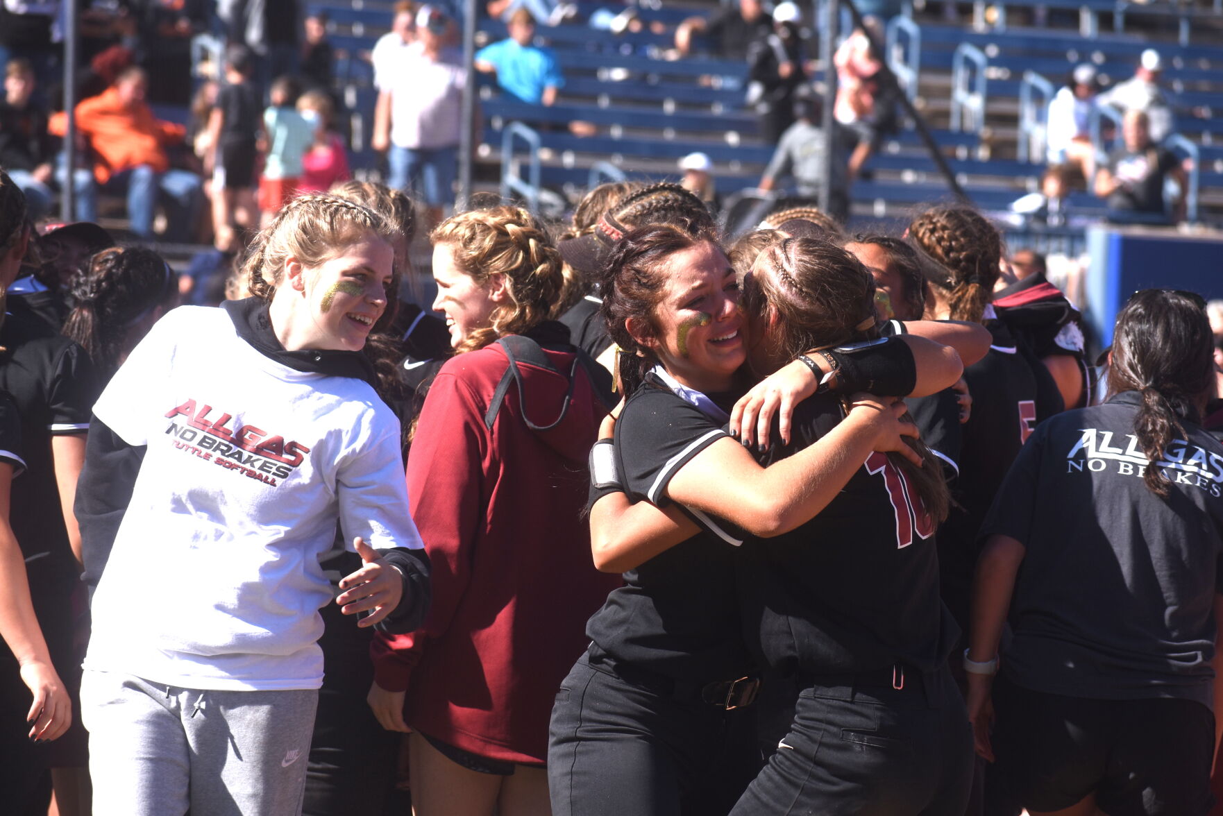 Tuttle celebrates